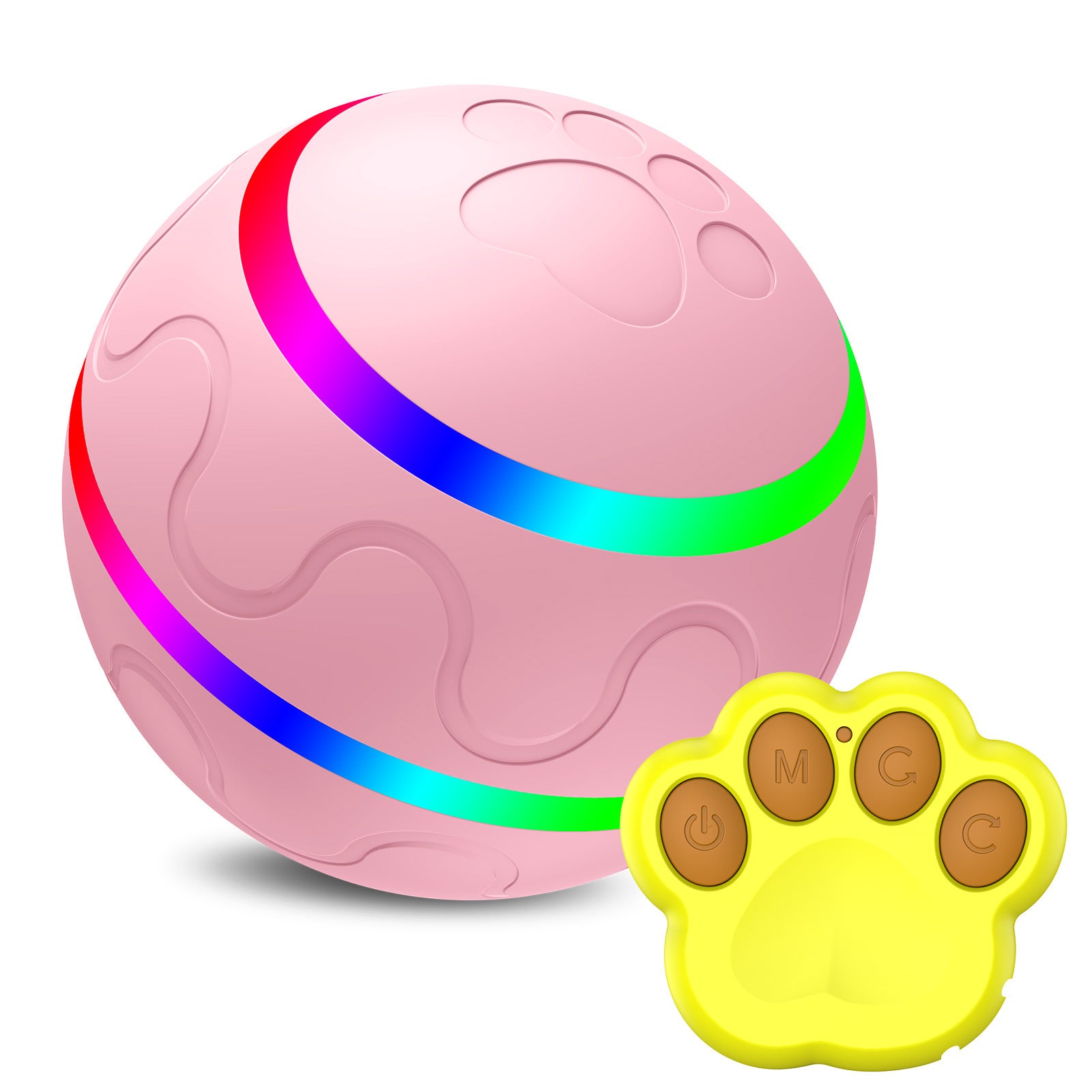 Self-Rotating Cat Ball Toy for Endless Fun