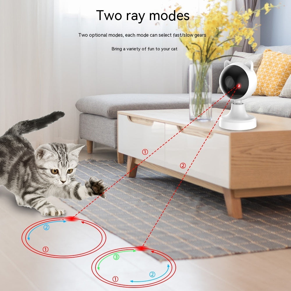Automatic Cat Laser Toy for Playful Exercise