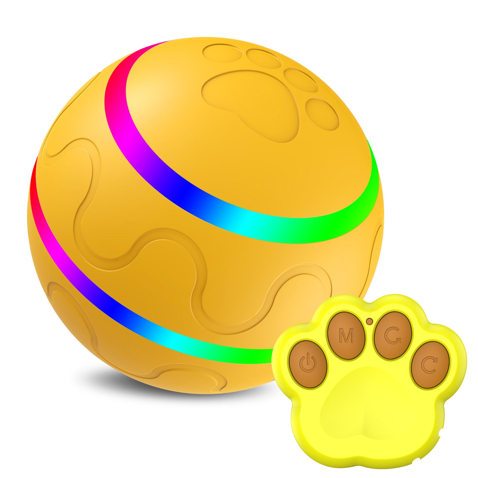 Self-Rotating Cat Ball Toy for Endless Fun