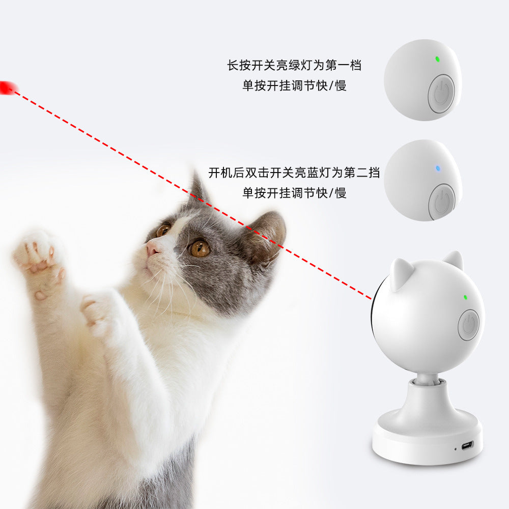 Automatic Cat Laser Toy for Playful Exercise