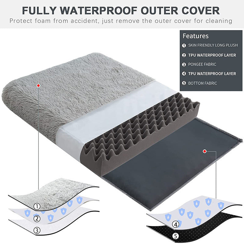 Comfy Memory Foam Dog Bed for Restful Nights