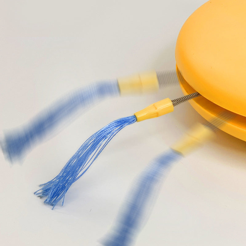 Smart Interactive Cat Toy with Laser and Feather Fun