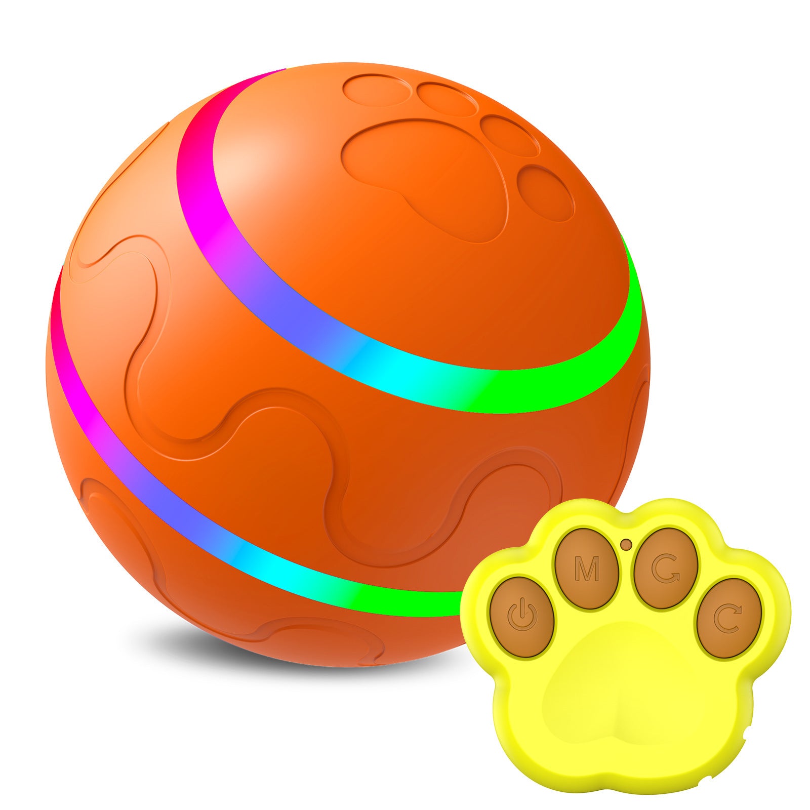 Self-Rotating Cat Ball Toy for Endless Fun